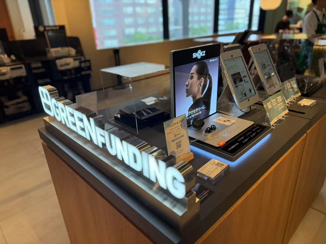 Shokz OpenDots ONE | 福岡天神 蔦屋書店にて展示開始