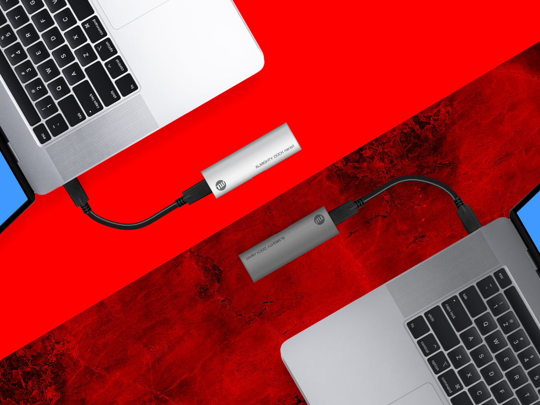 TUNEWEAR ALMIGHTY DOCK nano1|ケーブル着脱可能な超小型USB Dock一般販売開始。