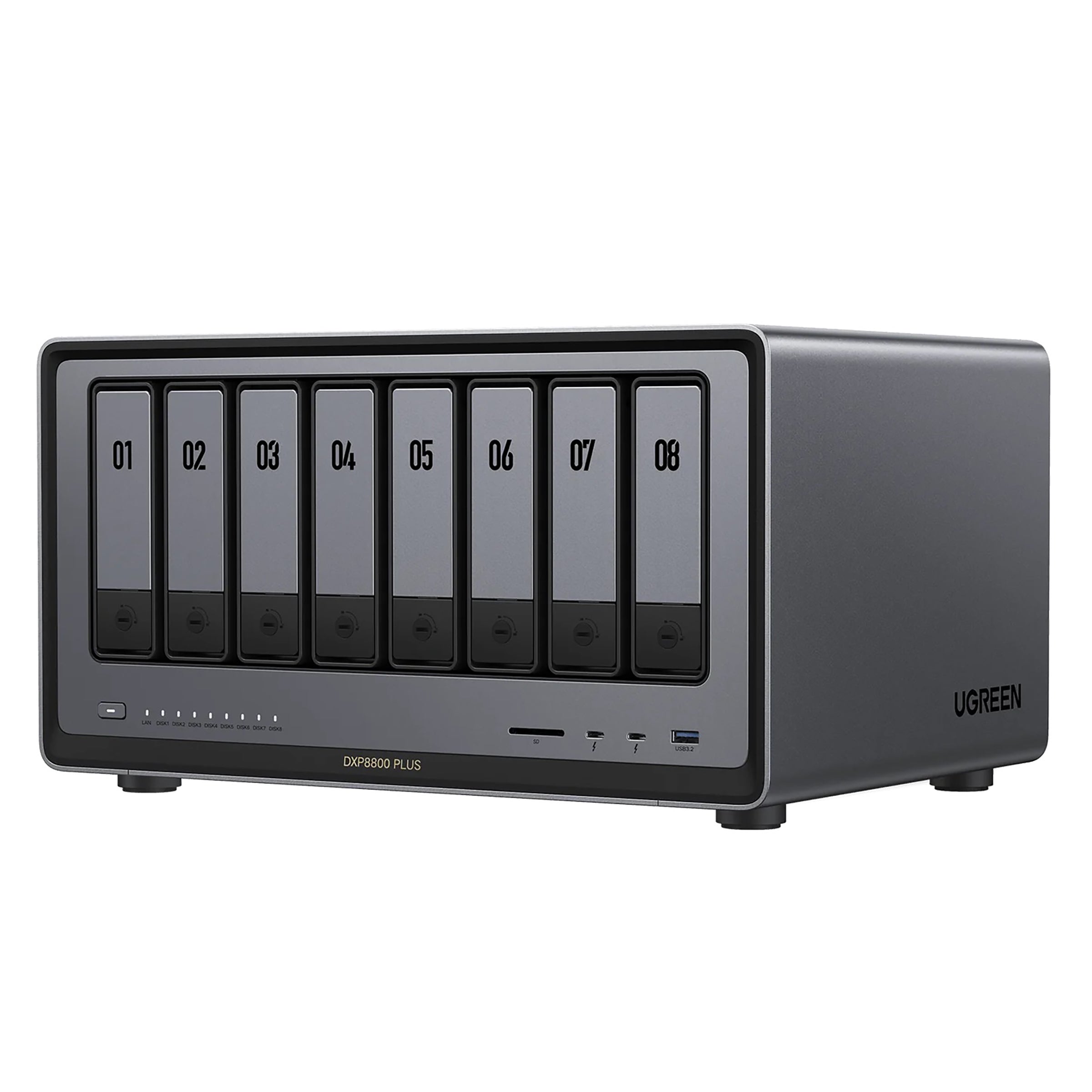 外付けハードディスク・ドライブ UGREEN NASync DXP2800 UGREEN NASync DXP2800 2-Bay NAS Enclosure 25242 B&H Photo Video