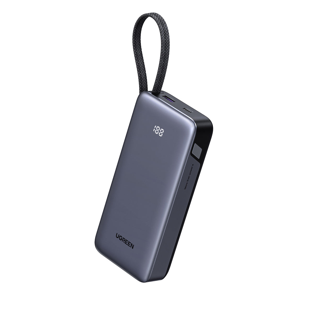 UGREEN 20000mAhケーブル内蔵モバイルバッテリー 55988B – FOCALPOINT