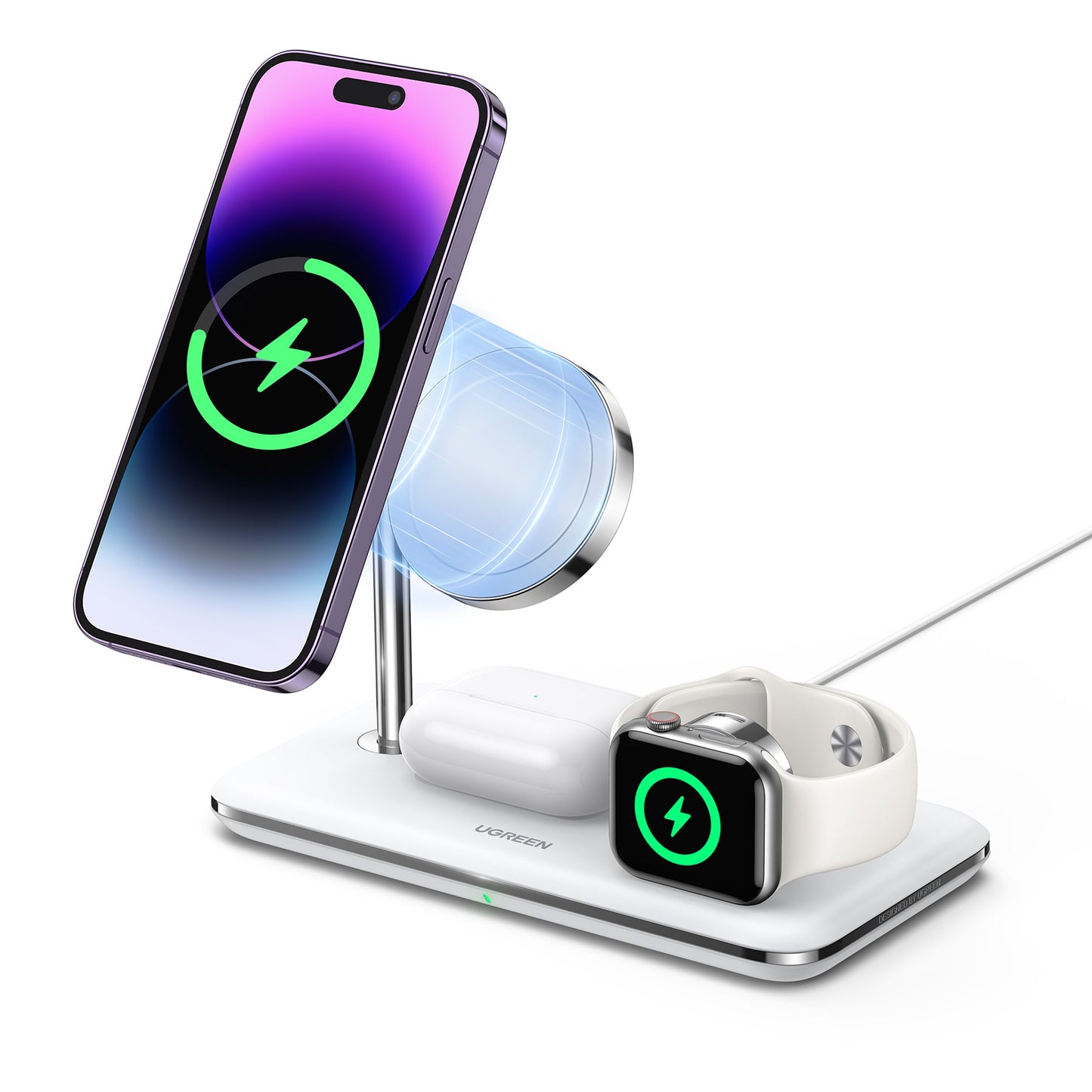 UGREEN 3-in-1 ワイヤレス充電器 90326