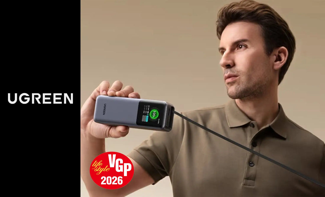 UGREENのモバイルバッテリーやNASをはじめとした製品が、VGP 2026 各種部門賞を受賞