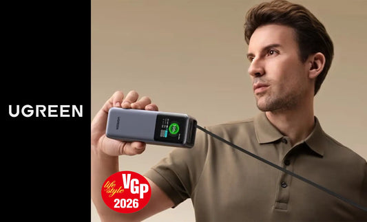 UGREENのモバイルバッテリーやNASをはじめとした製品が、VGP 2026 各種部門賞を受賞