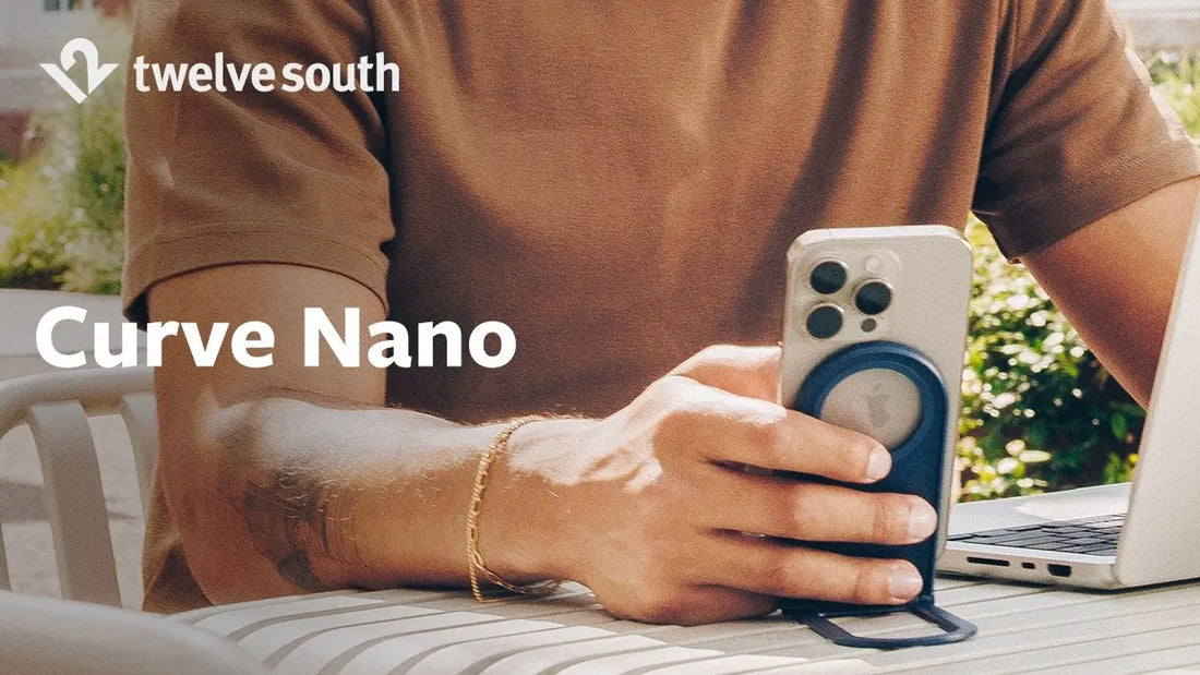 Twelve South Curve Nano発売｜ポケットサイズの折りたたみ式マグネットスタンド