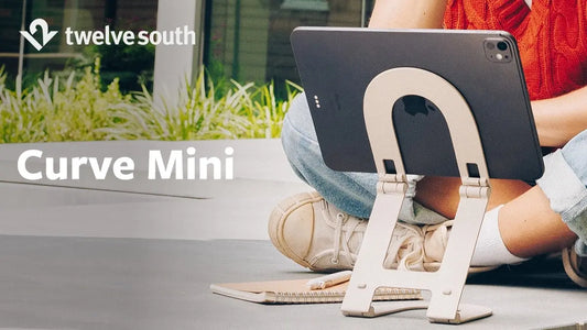 Twelve South Curve Mini発売｜どこにでも持ち運べる折りたたみ式タブレットスタンド