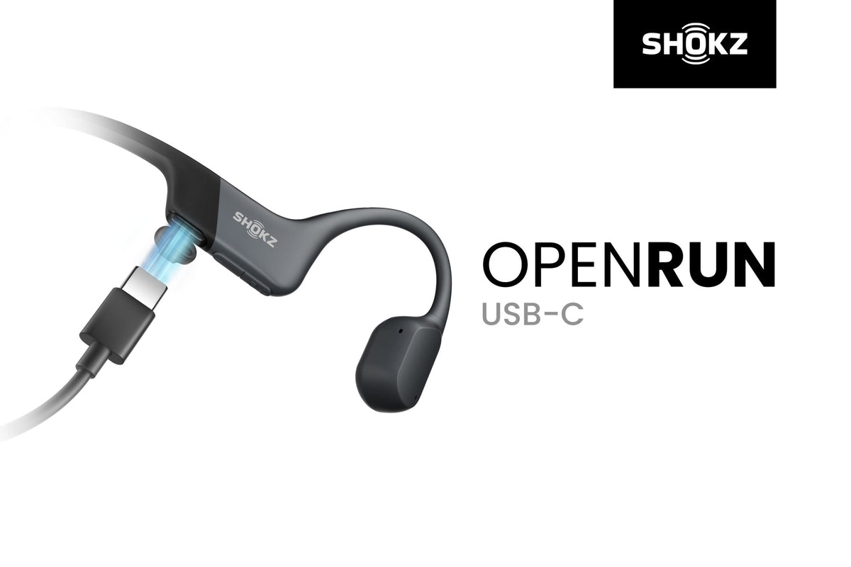 Shokz OpenRun USB-C | 骨伝導イヤホンの大ヒットモデルがUSB-C充電に 
