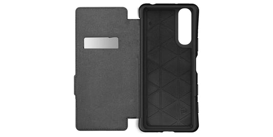 Xperia 5 II用耐衝撃ケース「TUNEWEAR ANTI-SHOCK HYBRID CARD FOLIO」がau +1 collection SELECTで登場！