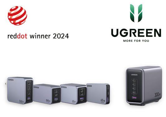 UGREEN Nexode急速充電器 | Red Dot Design Award 2024 受賞