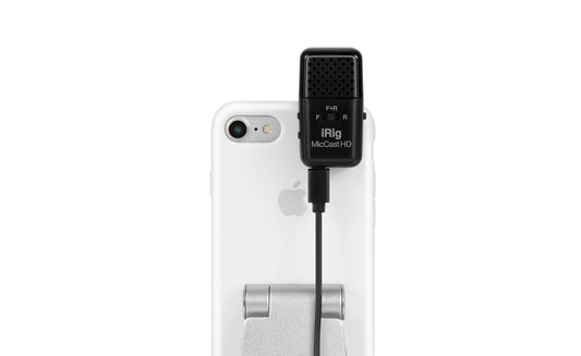 高音質な動画・音声をプロ・クオリティで収録できるマイク「iRig Mic Cast HD」登場