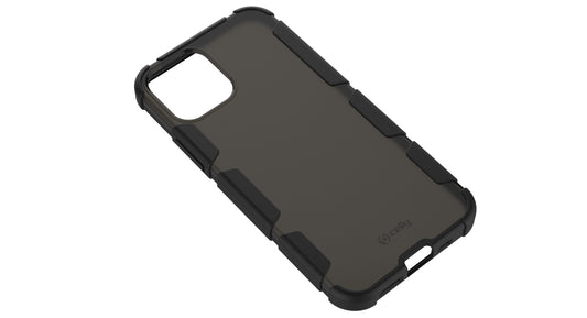 iPhone 12用「EXTREME DEFENSE 耐衝撃ハイブリッドカバー／クリアブラック」がau +1 collection SELECTに登場！
