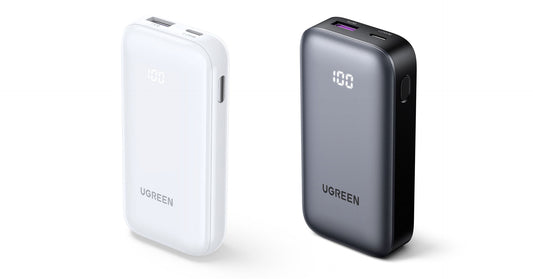 UGREEN Nexode 10000mAh 2way 急速充電 モバイルバッテリー 30W | 入力、出力30Wの高出力充電対応