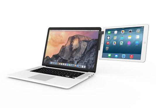 MacにiPadやiPhoneを取り付ける「Mountie」