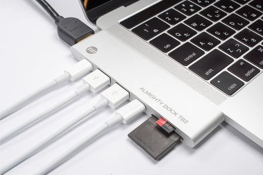 最大5Kのディスプレイ出力に対応「ALMIGHTY DOCK TB2」登場！TUNEWEARから。