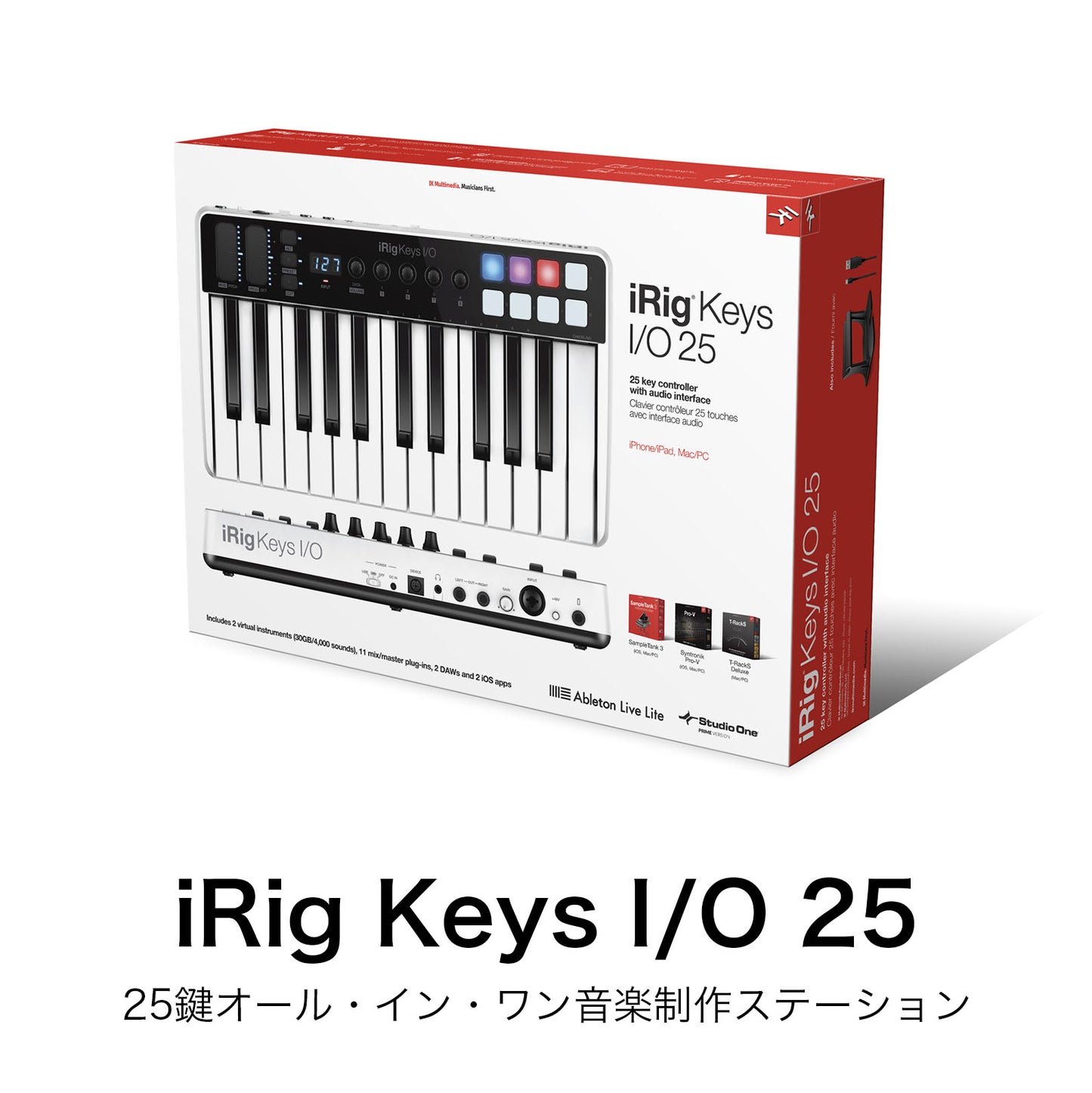 IK Multimedia iRig Keys I/O 25