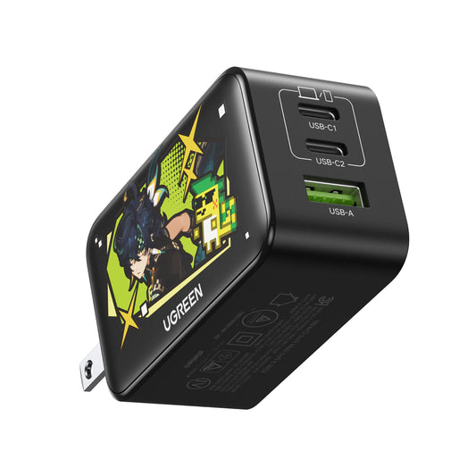 【終息製品】UGREEN Nexode 急速充電器 65W 原神モデル 10334GI
