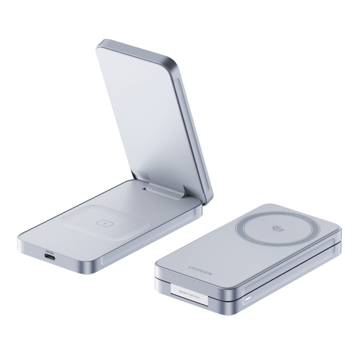 UGREEN MagFlow 2-in-1 マグネット式ワイヤレス充電器 55963