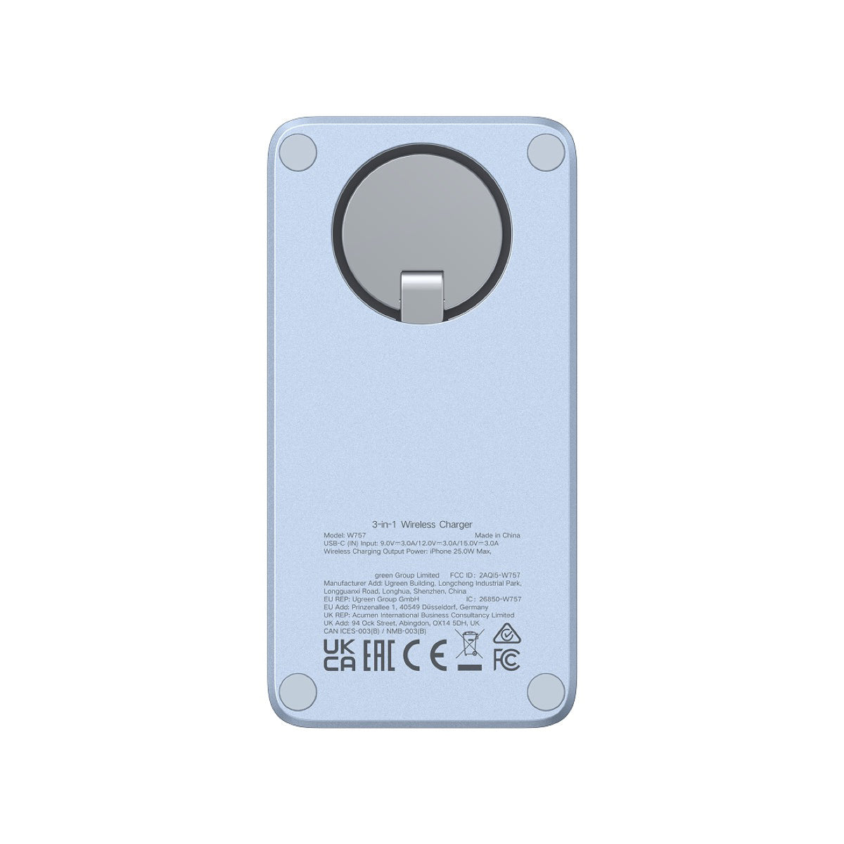 UGREEN 3-in-1 マグネット式ワイヤレス充電器 65901