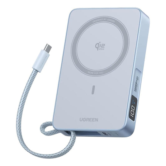 UGREEN MagFlowシリーズ 10000mAh マグネット式 モバイルバッテリー 65958B