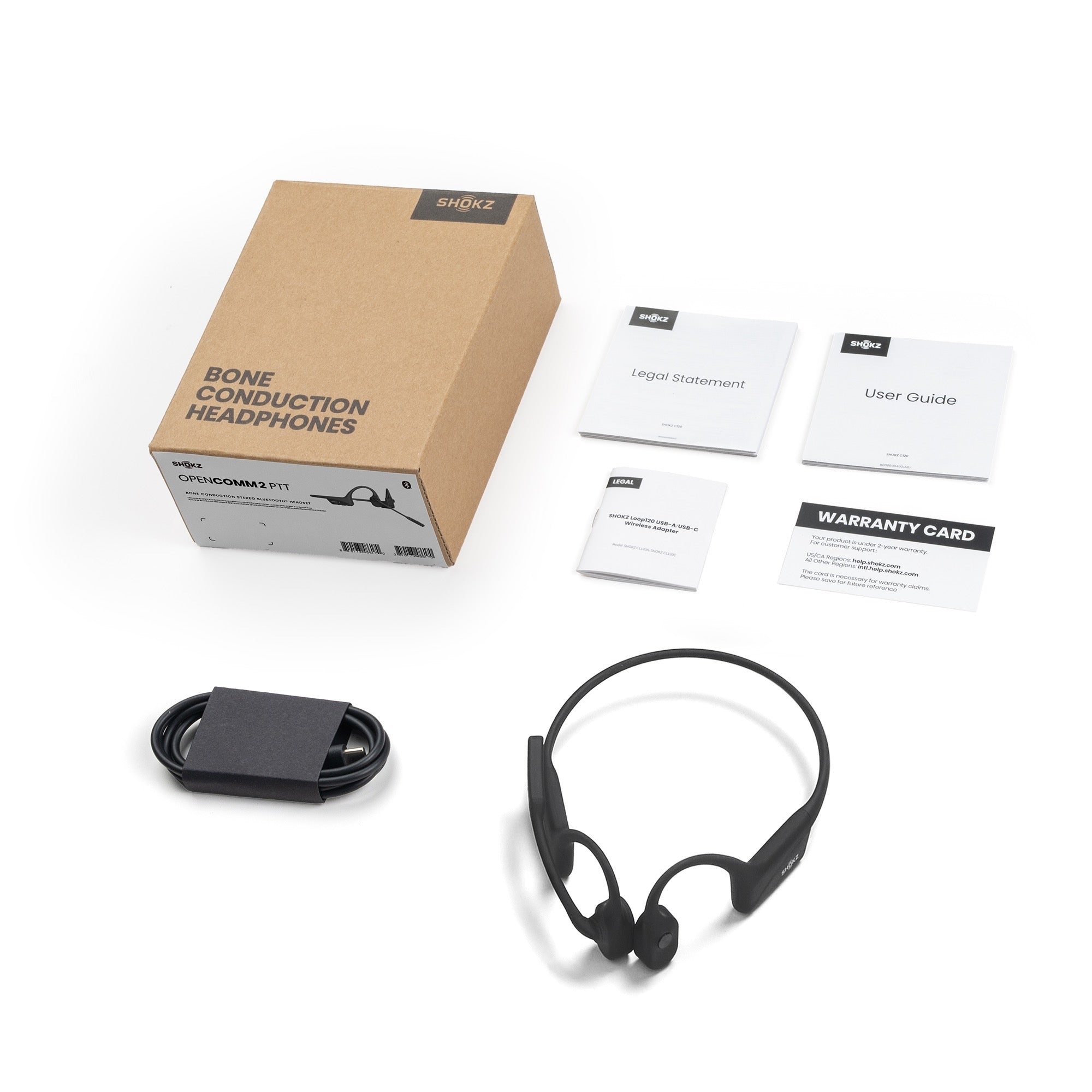Shokz OpenComm2 PTT Standard – FOCALPOINT DIRECT