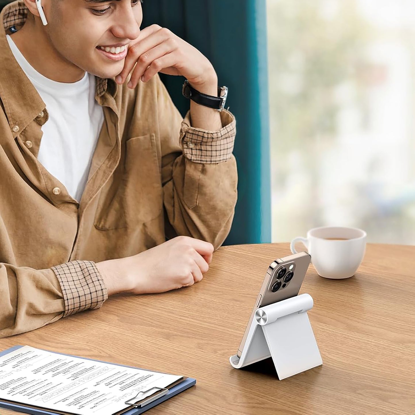 UGREEN スマートフォンスタンド スマートフォンホルダー 30285