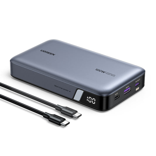 【終息製品】UGREEN Nexode 20000mAh 2way急速充電モバイルバッテリー 100W 25188