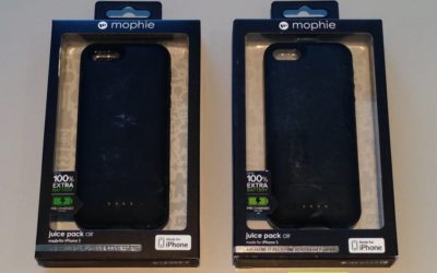 「mophie juice pack air for iPhone 5」のニセモノにご注意！