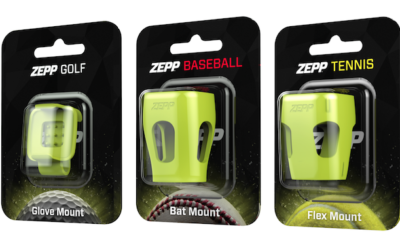 Zeppスイングセンサー用の各スポーツ用マウント、オプション品として発売開始します。