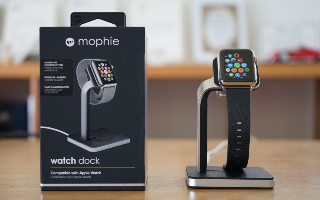 本日発売のApple Watchを「mophie watch dock」で充電してみた！