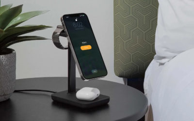 Twelve South HiRise 3 Wireless Charging Stand | 3-in-1 ワイヤレス充電器。iPhone、Apple Watch、AirPodsを同時充電に対応。