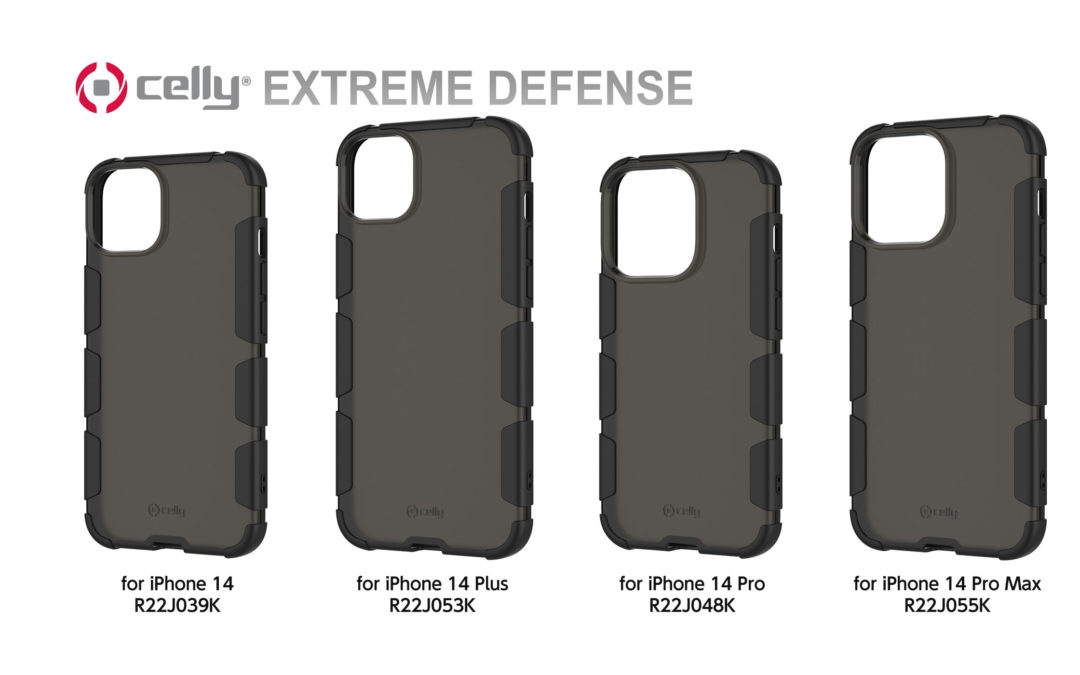 iPhone 14シリーズ用「EXTREME DEFENSE 耐衝撃ハイブリッドカバー／クリアブラック」がau +1 collection SELECTに登場！